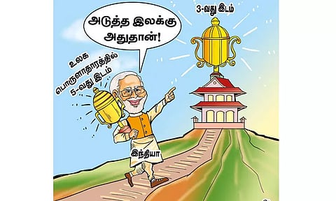 பொருளாதார வளர்ச்சியில் 'ஹாட்ரிக்' பாய்ச்சல்!