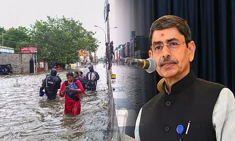 சென்னையில் வரலாறு காணாத மழை: மக்கள் பாதுகாப்பாக இருக்குமாறு கவர்னர் வேண்டுகோள்