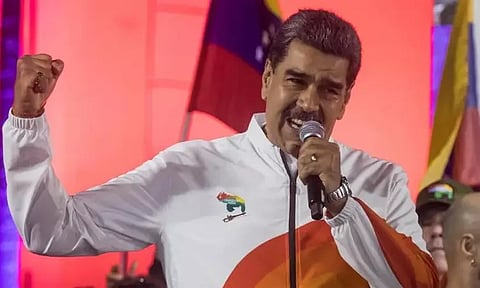 வெனிசுலா அதிபர் நிக்கோலஸ் மதுரோ