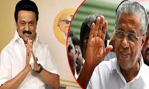 கேரள முதல்-மந்திரி பினராயி விஜயனுக்கு முதல்-அமைச்சர் மு.க.ஸ்டாலின் நன்றி