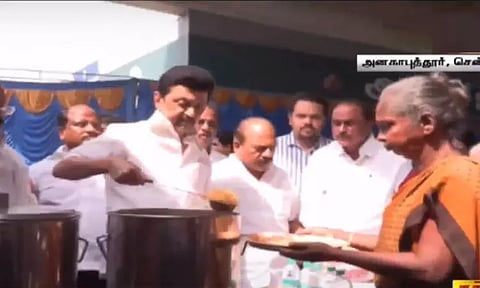 அனகாபுத்தூரில் மழை வெள்ளத்தால் பாதிக்கப்பட்ட பகுதிகளில் முதல்-அமைச்சர் மு.க.ஸ்டாலின் ஆய்வு