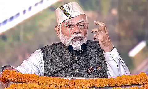 உத்தரகாண்டில் உலக முதலீட்டாளர் மாநாடு- பிரதமர் மோடி துவக்கி வைத்தார்