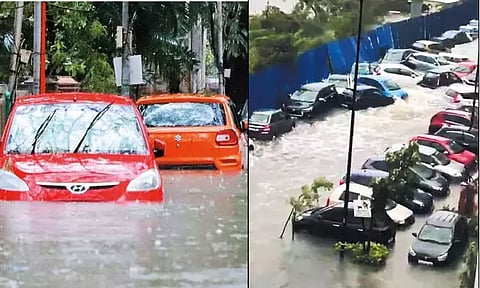 மழை வெள்ளத்தால் பழுதான வாகனங்களை பழுது பார்ப்பது தொடர்பாக கட்டணமில்லா தொலைபேசி எண்கள் வெளியீடு