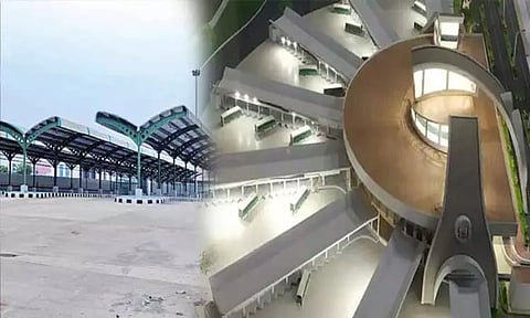 கிளாம்பாக்கம் புதிய பேருந்து நிலையத்தில் முதற்கட்ட சோதனை ஓட்டம்