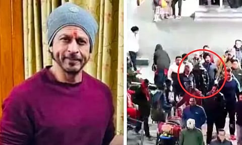 ஜம்மு: வைஷ்ணவி தேவி கோவிலில் சாமி தரிசனம் செய்த நடிகர் ஷாருக் கான் - வைரல் வீடியோ