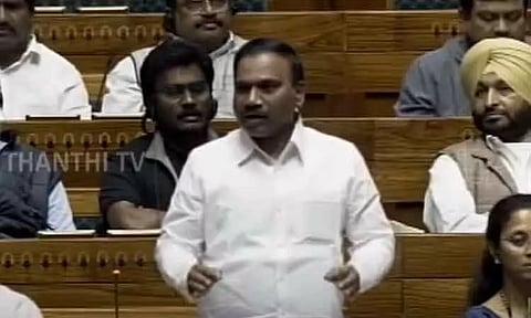 காஷ்மீர் விவகாரம்; கூட்டாட்சி தத்துவம் என்ன ஆனது? - மக்களவையில் ஆ.ராசா எம்.பி. கேள்வி