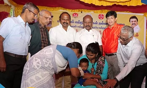 குழந்தைகளுக்கு சிறப்பு தடுப்பூசி முகாம் - அமைச்சர் மா.சுப்பிரமணியன் தொடங்கி வைத்தார்