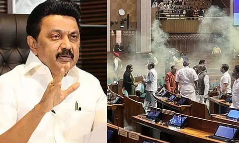 நாடாளுமன்ற பாதுகாப்பு குளறுபடி - முதல்-அமைச்சர் மு.க.ஸ்டாலின் கண்டனம்