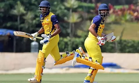 விஜய் ஹசாரே டிராபி: தமிழக அணிக்கு 294 ரன்களை இலக்காக நிர்ணயித்த அரியானா !