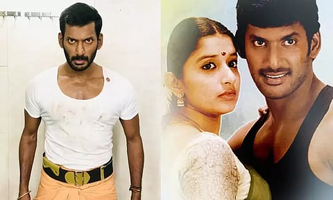 18 வருடங்களுக்கு முன் நான் ஆக்ஷன் ஹீரோவாக அறிமுகமான நாள்... நடிகர் விஷால் நெகிழ்ச்சி பதிவு..!