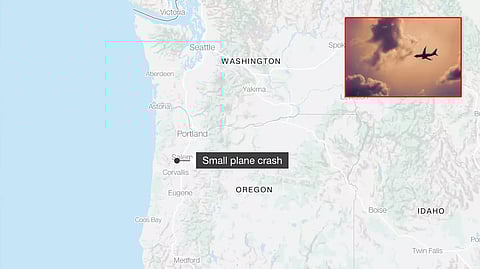 அமெரிக்கா: சிறிய விமானம் விபத்தில் சிக்கியதில் 3 பேர் பலி