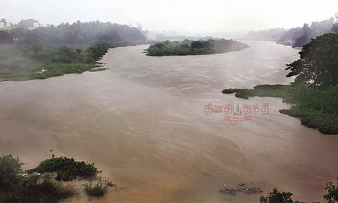 தாமிரபரணி ஆற்றில் வரலாறு காணாத அளவில் வெள்ளப்பெருக்கு..!!