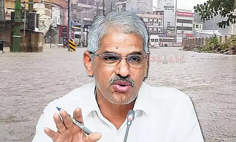 'ஓராண்டில் பெய்ய வேண்டிய மழை ஒரே நாளில் பெய்துள்ளது' - தலைமைச் செயலாளர் சிவ்தாஸ் மீனா