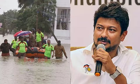 வெள்ளத்தில் மிதக்கும் தென் மாவட்டங்கள்.. நெல்லை விரைகிறார் அமைச்சர் உதயநிதி...!