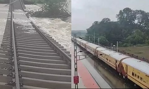 ஸ்ரீவைகுண்டம் ரெயில் நிலையத்தில் சிக்கி தவிக்கும் 500 பயணிகள்... மீட்கும் பணி தீவிரம்