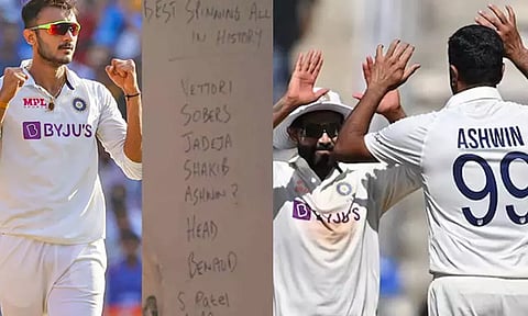 ஆஸ்திரேலிய வீரர்களின் உடைமாற்றும் அறையிலுள்ள பலகையில் இடம்பெற்றுள்ள இந்திய வீரர்களின் பெயர்கள்!