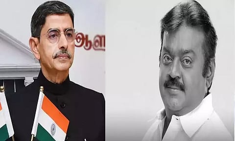 விஜயகாந்த் மறைவு - கவர்னர் ஆர்.என்.ரவி இரங்கல்