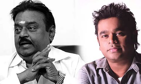 விஜயகாந்த் மறைவுக்கு இசையமைப்பாளர் ஏ.ஆர்.ரகுமான் இரங்கல்