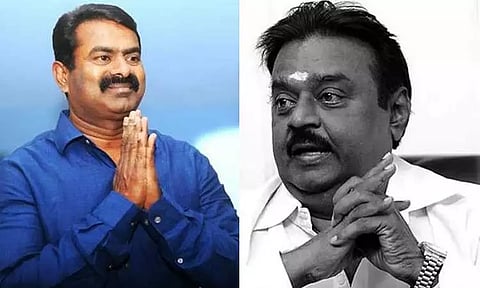 நாடி வந்த மக்கள் அனைவருக்கும் பசியாற உணவளித்த மனிதநேயவாதி விஜயகாந்த் - சீமான் இரங்கல்