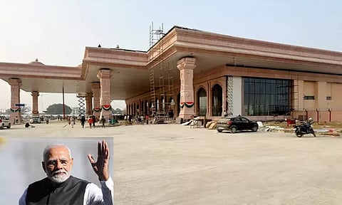 அயோத்தியில் புதிதாக கட்டப்பட்டுள்ள விமான நிலையத்திற்கு மகரிஷி வால்மீகி பெயர்