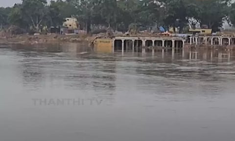 நெல்லையில் கனமழை: தாமிரபரணி ஆற்றில் நீர் வரத்து அதிகரிப்பு..!