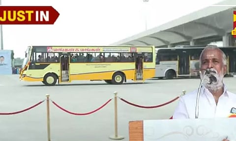 புதிய பேருந்து நிலையம் திறப்பு: தமிழக மக்களுக்கு தை திங்கள் பரிசு - அமைச்சர் சேகர் பாபு