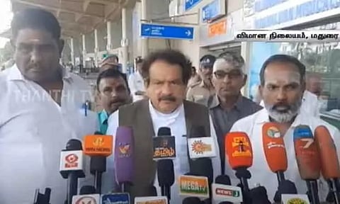 மதுரை எய்ம்ஸ் கட்டுமானப் பணிகள் விரைவில் தொடங்கும் - மத்திய சுகாதாரத்துறை இணை மந்திரி எஸ்.பி.சிங் தகவல்