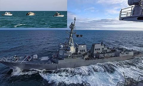 செங்கடலில் அமெரிக்க ஹெலிகாப்டர்கள் அதிரடி தாக்குதல் - ஹவுதி கிளர்ச்சியாளர்கள் 10 பேர் பலி