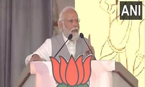 'மத உணர்வுகளை இந்தியா கூட்டணி புண்படுத்தி வருகிறது' - பிரதமர் மோடி