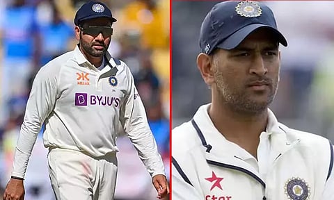 மகேந்திர சிங் தோனியின் சாதனையை சமன் செய்த ரோகித் சர்மா..!