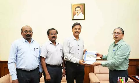 பூந்தமல்லி-பரந்தூர் மெட்ரோ ரெயில் வழித்தடத்திற்கான சாத்தியக்கூறு அறிக்கை தமிழக அரசிடம் சமர்ப்பிப்பு