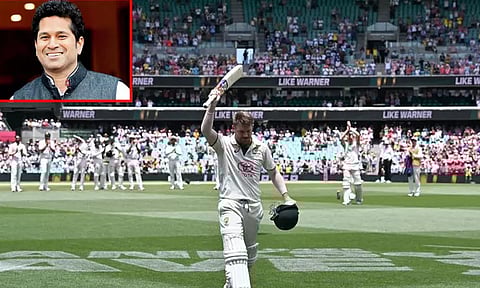 ஓய்வு பெற்ற டேவிட் வார்னர்... எக்ஸ் பக்கத்தில் வாழ்த்து தெரிவித்த சச்சின்....!