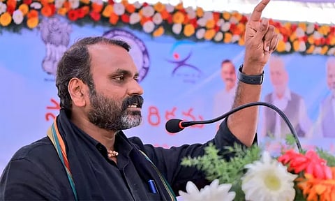 அயோத்தி ராமர் கோவில் குடமுழுக்கு விழாவுக்கு ஜனாதிபதியை அழைப்பது கோவில் நிர்வாகத்தின் முடிவு - மத்திய இணை மந்திரி எல்.முருகன்