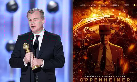 கோல்டன் குளோப் விருதுகள்: சிறந்த படத்திற்கான விருதை தட்டிச்சென்ற ஓப்பன்ஹெய்மர்...!