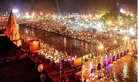 உலகளாவிய நகரமாக உருவான அயோத்தி..!! தினமும் 3 லட்சம் பார்வையாளர்கள் வருவார்கள் என எதிர்பார்ப்பு