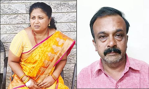 மளிகை கடைக்காரர் கொலை வழக்கு: அ.தி.மு.க. மகளிரணி மாவட்ட செயலாளர் கணவருடன் கைது