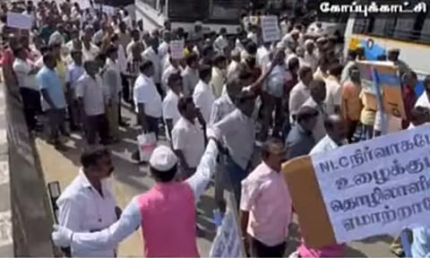 என்.எல்.சி ஒப்பந்த தொழிலாளர்கள் நாளை வேலைநிறுத்த நோட்டீஸ் வழங்க முடிவு...!