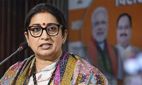 ராமர் கோவில் விழாவில் பங்கேற்கவில்லை: சோனியா காந்திக்கு ஸ்மிரிதி இரானி கண்டனம்