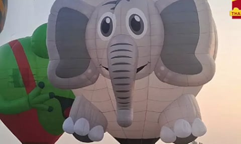 கோவையில் 9-வது சர்வதேச பலூன் திருவிழா தொடங்கியது