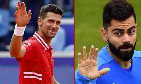 விராட் கோலியை புகழ்ந்த நட்சத்திர டென்னிஸ் வீரர்!