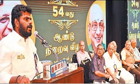 தமிழக அரசியலை சுத்தப்படுத்தும் வரை பா.ஜனதா ஓயாது - அண்ணாமலை