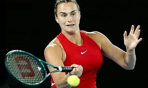அரினா சபலென்கா (image courtesy: #AusOpen twitter)