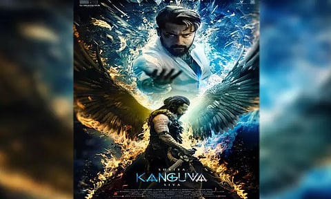 சூர்யா நடிக்கும் 'கங்குவா' படத்தின் 2-வது லுக் போஸ்டர் வெளியானது...!