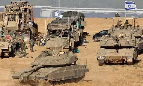 காசாவில் 100 ராக்கெட் ஏவுதளங்கள் அழிப்பு; இஸ்ரேல் ராணுவம் அதிரடி