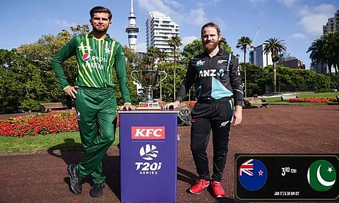 3-வது டி20 போட்டி : நியூசிலாந்து- பாகிஸ்தான் அணிகள் இன்று மோதல்..!! :