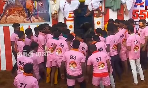 அலங்காநல்லூர் ஜல்லிக்கட்டு: 7 வீரர்கள் தகுதிநீக்கம்