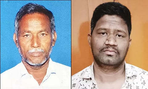 மாமனாரின் தலையில் அம்மிக்கல்லை போட்டு கொலை செய்த மருமகன் கைது