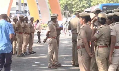பிரதமர் மோடி வருகையையொட்டி சென்னையில் 22 ஆயிரம் போலீசார் குவிப்பு