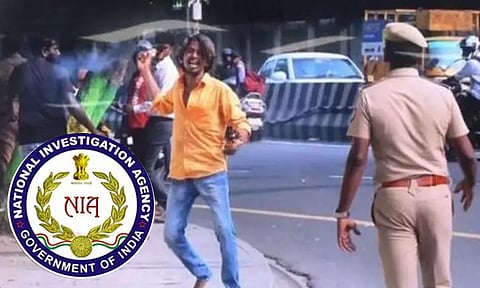 கவர்னர் மாளிகை முன்பு பெட்ரோல் குண்டு வீசிய வழக்கில் குற்றப்பத்திரிகை தாக்கல்