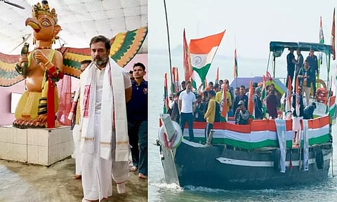 பழங்குடி மக்களின் கல்வி மற்றும் வாய்ப்புகளை பறிக்க பா.ஜனதா முயற்சி: ராகுல்காந்தி